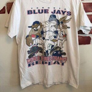 Mlb 1992 Looney Tunes Toronto Blue Jays T Shirt, Toronto Blue Jays Shirt